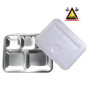 Khay cơm inox 5 ngăn 10 1