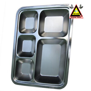 Khay cơm inox 5 ngăn HT-5C-201