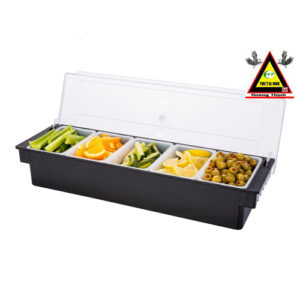 Hộp đựng topping nhựa HT - GV