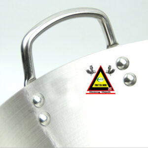 Chảo inox công nghiệp đáy lõm Chao inox 304
