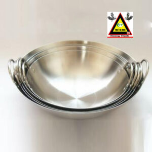Chảo inox công nghiệp đáy lõm chao inox