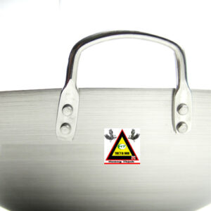 Alternative view of Chảo inox công nghiệp đáy lõm
