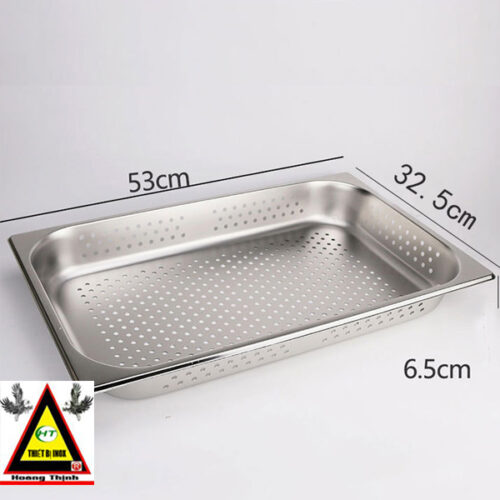 Khay Gn lỗ inox