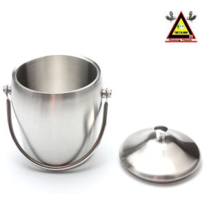 Xô đá bầu inox 2 lớp Xô inox 2 lớp bầu giá rẻ