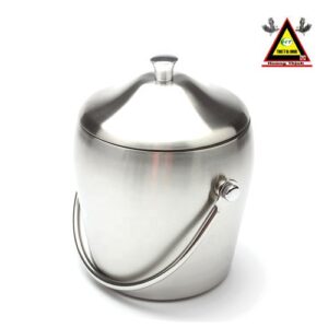 Alternative view of Xô đá bầu inox 2 lớp