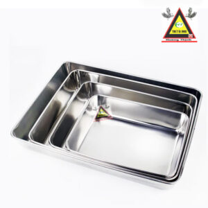 khay cuốn viền inox