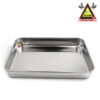 Khay inox chữ nhật HT-CV khay inox cuon vien