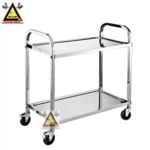 xe đẩy inox 2 tàng
